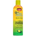 (2 Pack) African Pride Olive Miracle Anti-Breakage Formula 2-in-1 Shampoo & Conditioner 12 fl. oz. Bottle