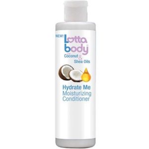 4 Pack - LOTTA BODY Hydrate Me Moisturizing Conditioner with Coconut & Shea Oils 10 oz