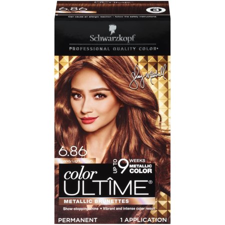 Schwarzkopf Color Ultime Metallic Permanent Hair Color Cream,  Sparkly  Light Brown - CEL Beauty Center & Supply