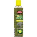African Pride Olive Miracle Anti-Breakage Formula Maximum Strengthening Growth Oil 8 fl. oz. Bottle