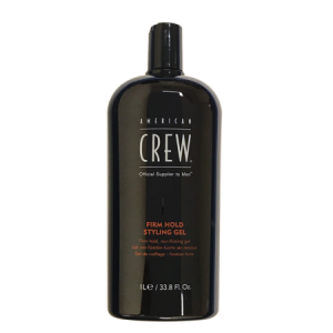 American Crew Firm Hold Styling Gel 33.8 Oz, Non-Flaking Gel