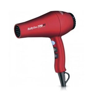 BaByliss PRO BABTT5585 Tourmaline Titanium Ultra-Light weightHair Dryer w Rubberized Finish