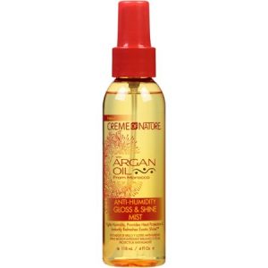 Creme Of Nature Argan Oil From Morocco Anti-Humidity Gloss & Shine Mist, 4.0 FL OZ