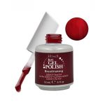 IBD Just Gel 0.5oz Soak Off Nail Polish Red, BREATHTAKING