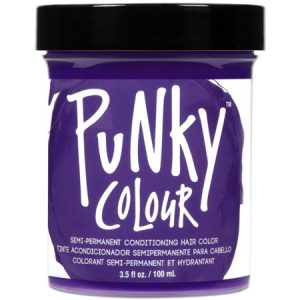 Jerome Russell Punky Colour Semi-Permanent Conditioning Hair Color, Plum 3.5 oz (Pack of 2)