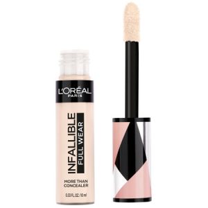 L’Oreal Paris Infallible Full Wear Concealer Waterproof, Full Coverage, Porcelain