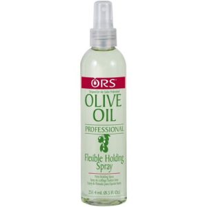 Organic Root Stimulator Olive Oil Professional Flexible Holding Spray, 8 oz (Pack of 3)